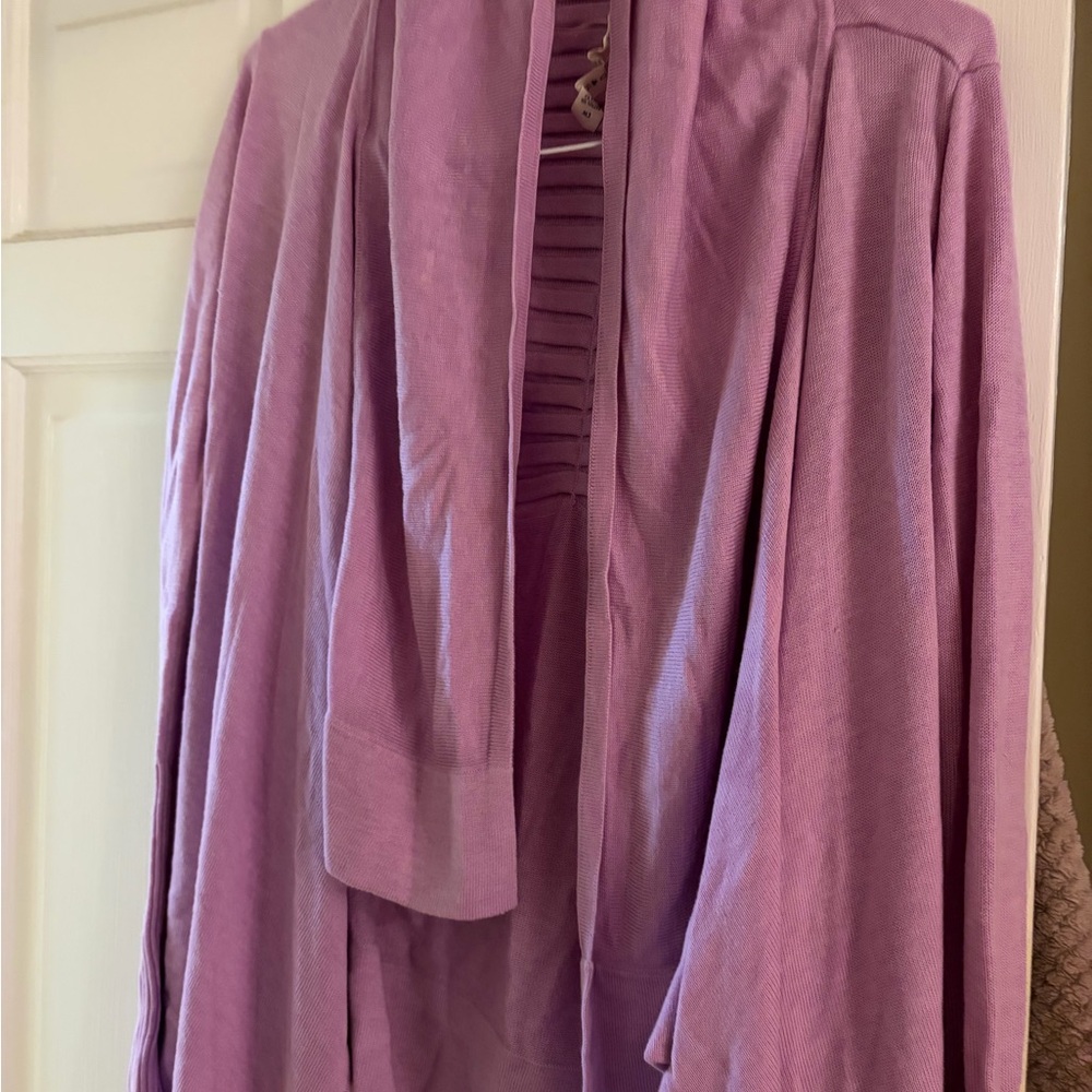 Lululemon Athletica Purple Knit Sweater